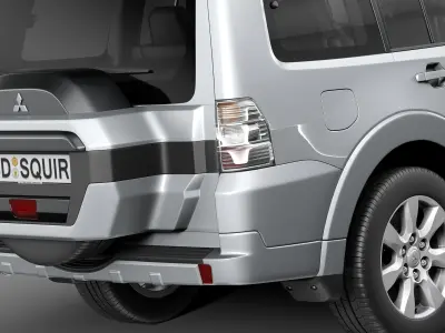 Mitsubishi Pajero Montero 2015 3D model