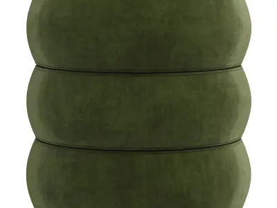 Pouf Cork 3D model