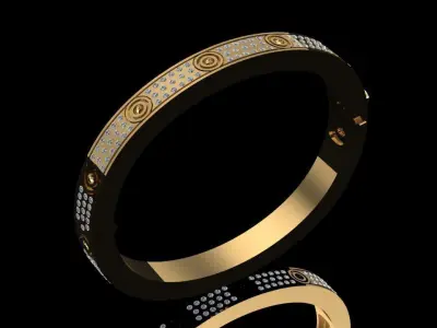 CART FAMOUS BRACELET 3D print model