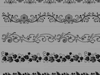 Ornament Trim Vol 05 3D model