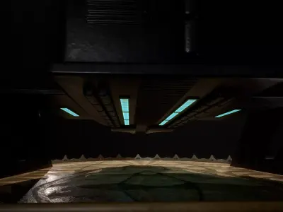 Building 9 Low-poly 3D model