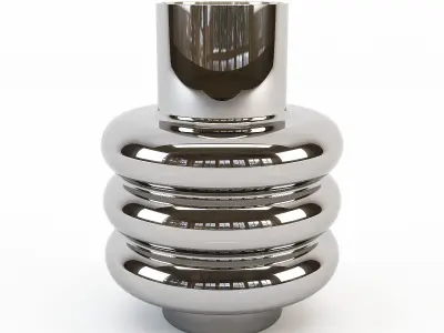 Vase MAGNUS - D18xH24cm - JYSK 3D model