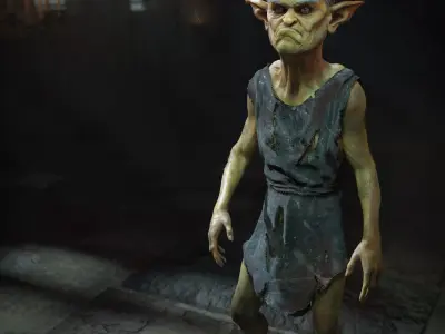 Gublin Low-poly 3D model