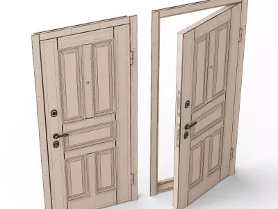 Meva Door 3D model