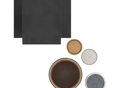 Luxury home decor accessories 3D model