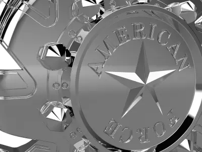 AMERICAN FORCE N13 DERANGE DRW WHEEL 3D print model