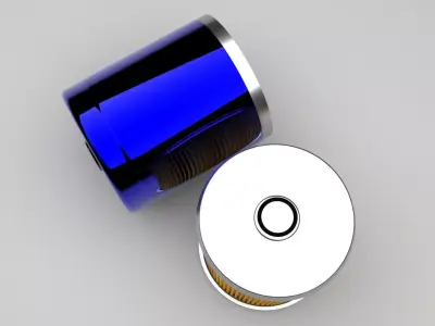 Car Oil Filters 3D model