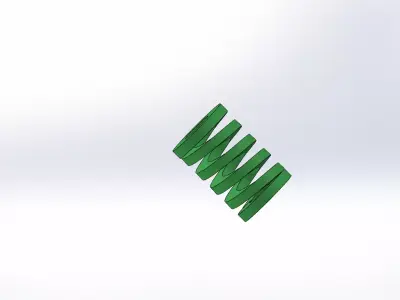 Spring  Free 3D model