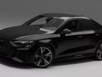 Audi RS3 Sedan  3D model