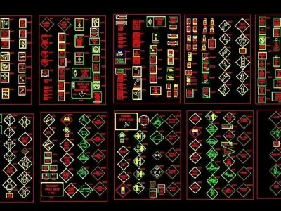 Totem Symbols Free 3D model