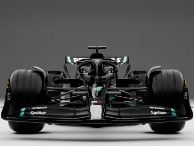 Mercedes AMG Petronas F1-Lewis Hamilton 3D model