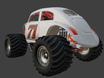 buggy 3D model