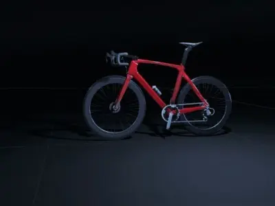 Real tour-de-france bike 3D model