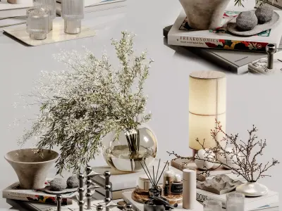 decorative set 149 3D model