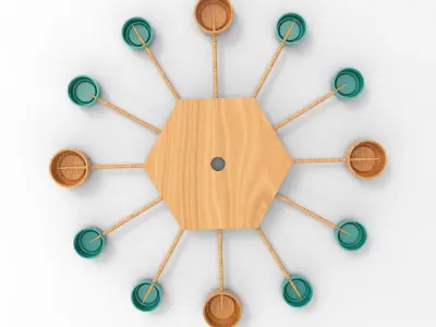 Wall Clock 3D print model