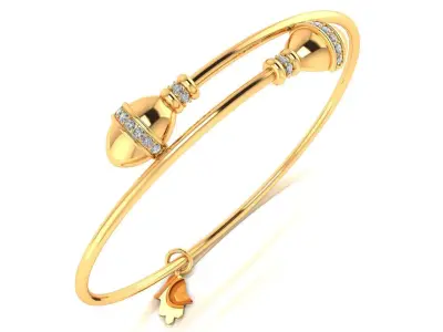 Tazzarine Diamond Bracelet Model 2 3D print model