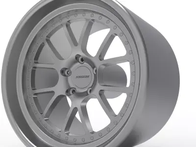 FORGELINE VR3P v2 WHEEL 3D PRINT MODEL  3D print model