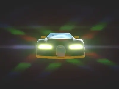 Bugatti veyron 3D model