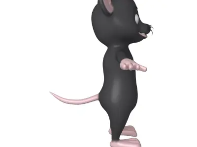 Mouse Cartoon 3D model