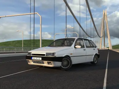 1989-2001 Tipo Detailed Full Model Low-poly 3D model