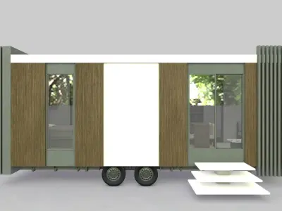 Tiny House 01 3D model