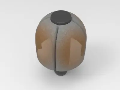 Sindua Table Lamp Low-poly 3D model