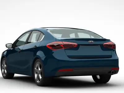 Kia Cerato 2016-2017 3D model