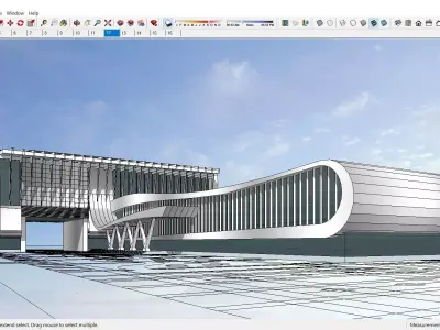 Sketchup Sport - Stadium 110 3D model