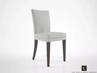 The Sofa and Chair Company Paris Dining Chair 3D model