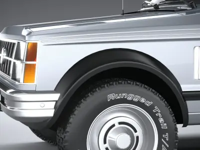 Generic Classic SUV 3D model