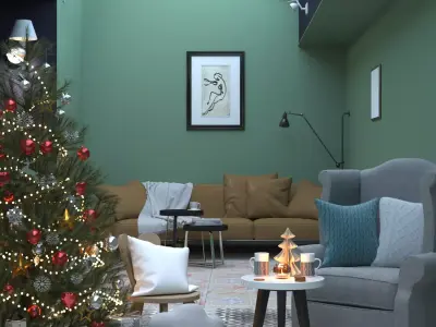 greenshade christmass 3D model