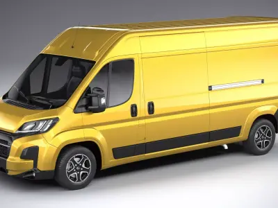 Opel Movano L2H2 2024 3D model
