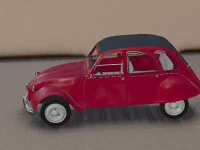 car  Mercedes 3D model
