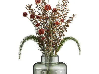 bouquet 3D model 2