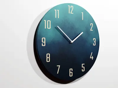 Simple Clocks pack Free low-poly 3D model