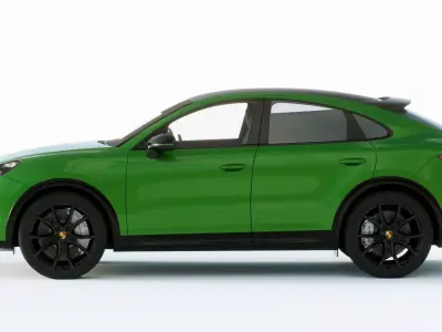 Porsche Cayenne Coupe 2020 3D model