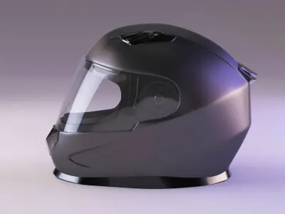 Acerbis X-STREET Helmet Low-poly 3D model