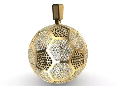 Football  Soccer  Ball  3D print model