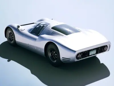 Nissan R380A II 1967 Low-poly 3D model