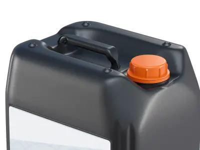 10L Plastic Jerrycan-2 3D model