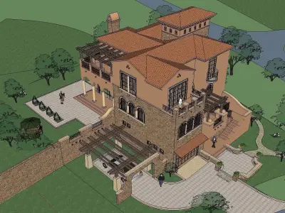 Regal-Luxury-Villa Area-030 3D model