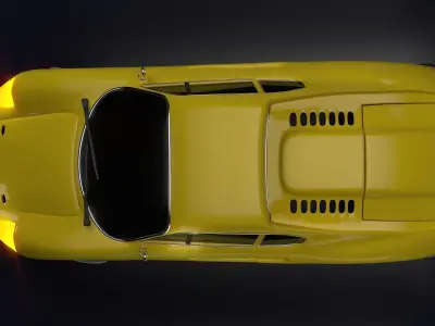 Ferrari Dino car 3D model