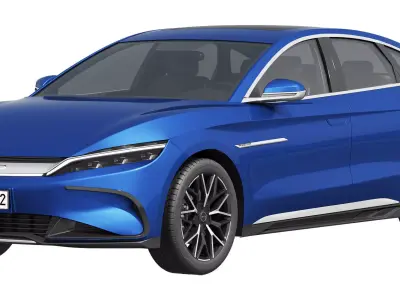 BYD Han 2025 3D model