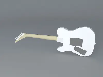 Kramer Classic II Electric Guitar Telecaster Style guitar Free 3D model