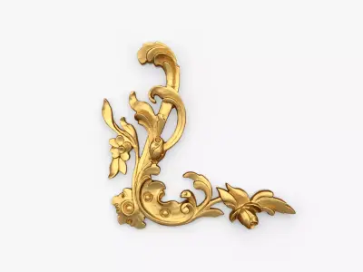 Classic decor ornament 198 3D model