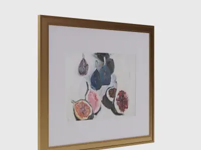 Figs Wall Art 3D model