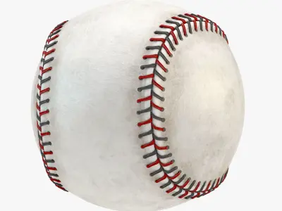Rawlings ROLB Official League Baseball 4K Low-poly 3D model