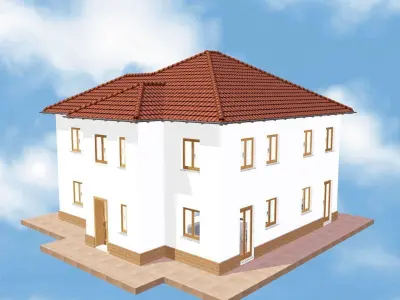 House 21 3D print model