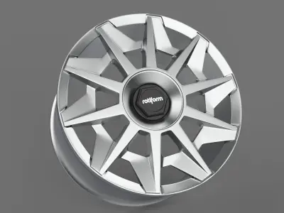 Rotiform CVT Wheel Rim Highpoly Lowpoly 3D print model 3D print model