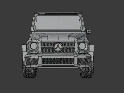mercedes g65 amg 3D model
